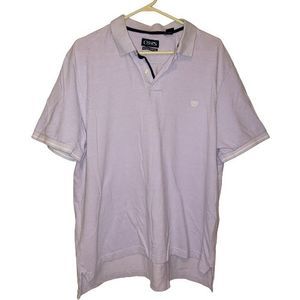 Men's Light purple Chaps Polo shirt Size XXL (A014)